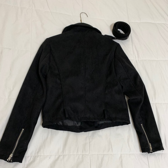 XXI Faux Suede Moto Jacket - Picture 2 of 3